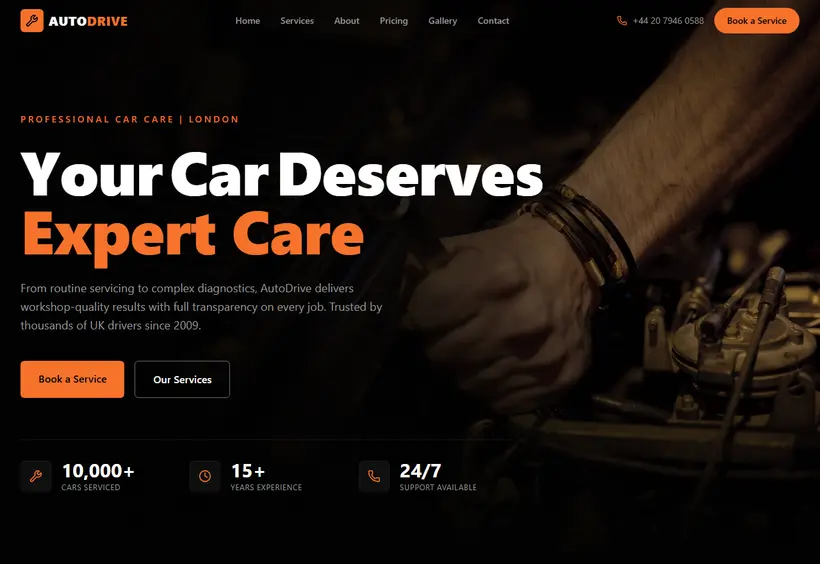 Auto Drive Website