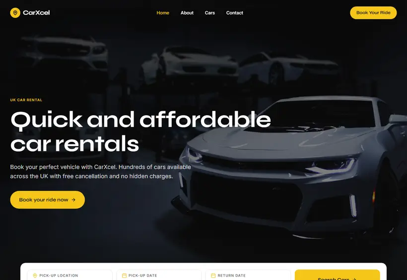 CarXcel Website