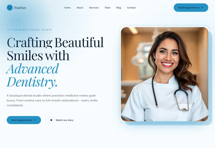 Pearl Arc Website