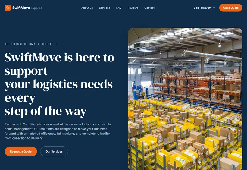 SoftMove Logistics Website