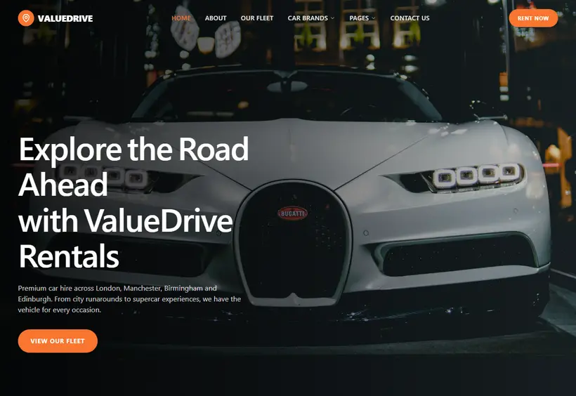 ValueDrive Motors Website