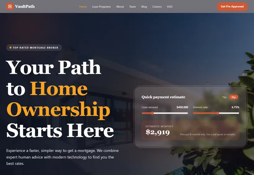 VaultPath Website